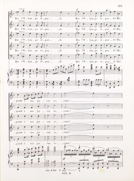 Polyeucte : opéra en cinq actes / paroles de Jules Barbier et Michel Carré ; musique de Ch. Gounod ; partition, piano et chant réduite par H. Salomon