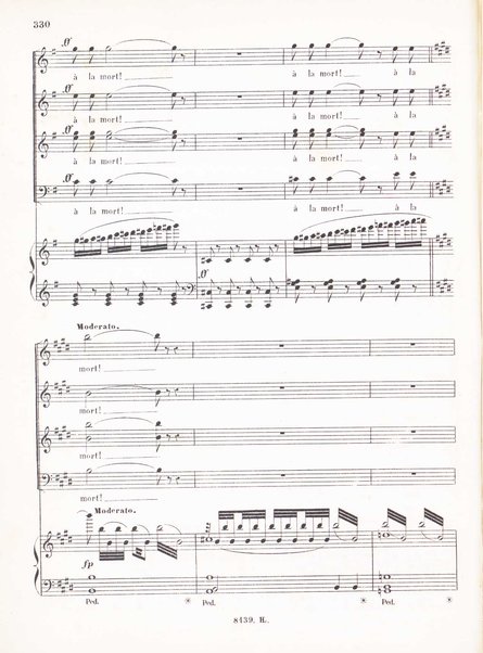 Polyeucte : opéra en cinq actes / paroles de Jules Barbier et Michel Carré ; musique de Ch. Gounod ; partition, piano et chant réduite par H. Salomon