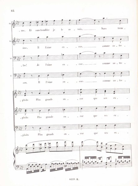 Polyeucte : opéra en cinq actes / paroles de Jules Barbier et Michel Carré ; musique de Ch. Gounod ; partition, piano et chant réduite par H. Salomon