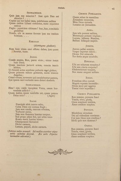 Isaias : a sacred cantata / words by Giuseppe Albini ; translated and adapted by Joseph Bennett ; music by Luigi Mancinelli