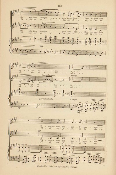 Isaias : a sacred cantata / words by Giuseppe Albini ; translated and adapted by Joseph Bennett ; music by Luigi Mancinelli