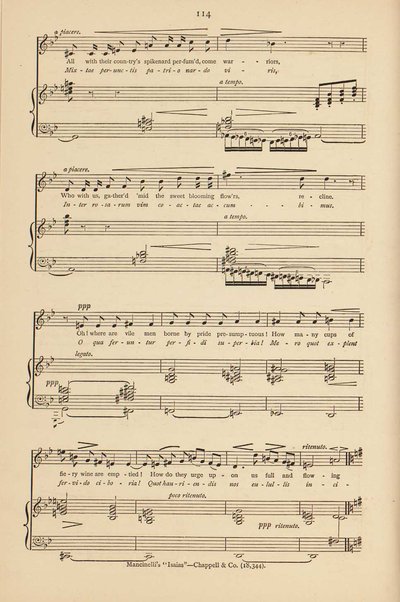 Isaias : a sacred cantata / words by Giuseppe Albini ; translated and adapted by Joseph Bennett ; music by Luigi Mancinelli