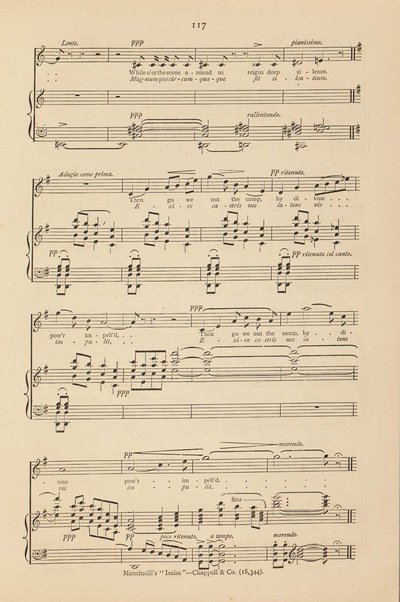 Isaias : a sacred cantata / words by Giuseppe Albini ; translated and adapted by Joseph Bennett ; music by Luigi Mancinelli