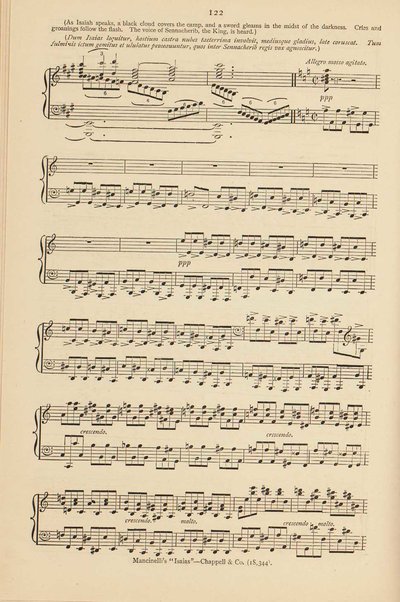 Isaias : a sacred cantata / words by Giuseppe Albini ; translated and adapted by Joseph Bennett ; music by Luigi Mancinelli