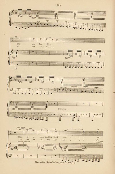 Isaias : a sacred cantata / words by Giuseppe Albini ; translated and adapted by Joseph Bennett ; music by Luigi Mancinelli