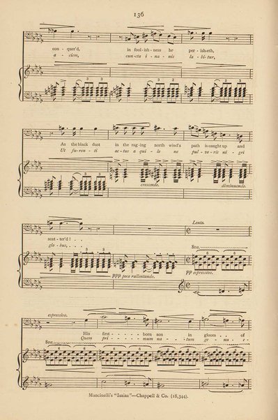 Isaias : a sacred cantata / words by Giuseppe Albini ; translated and adapted by Joseph Bennett ; music by Luigi Mancinelli