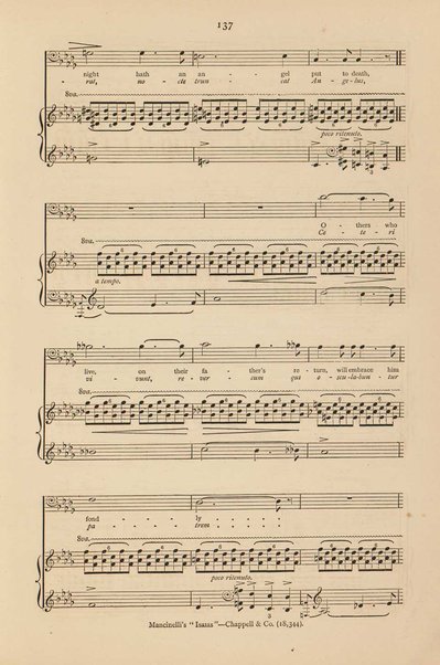 Isaias : a sacred cantata / words by Giuseppe Albini ; translated and adapted by Joseph Bennett ; music by Luigi Mancinelli