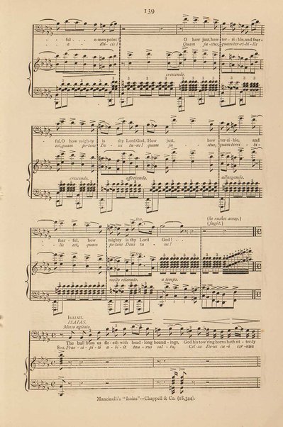 Isaias : a sacred cantata / words by Giuseppe Albini ; translated and adapted by Joseph Bennett ; music by Luigi Mancinelli