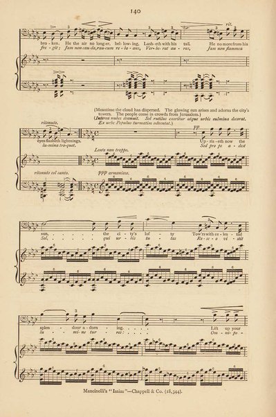 Isaias : a sacred cantata / words by Giuseppe Albini ; translated and adapted by Joseph Bennett ; music by Luigi Mancinelli