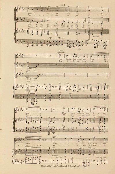 Isaias : a sacred cantata / words by Giuseppe Albini ; translated and adapted by Joseph Bennett ; music by Luigi Mancinelli