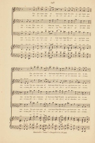 Isaias : a sacred cantata / words by Giuseppe Albini ; translated and adapted by Joseph Bennett ; music by Luigi Mancinelli