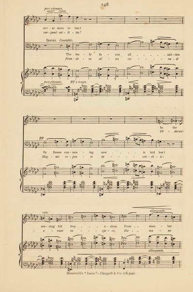 Isaias : a sacred cantata / words by Giuseppe Albini ; translated and adapted by Joseph Bennett ; music by Luigi Mancinelli