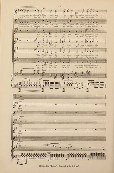 Isaias : a sacred cantata / words by Giuseppe Albini ; translated and adapted by Joseph Bennett ; music by Luigi Mancinelli