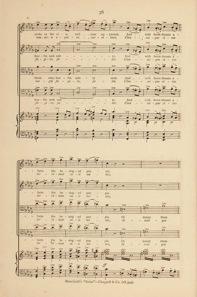 Isaias : a sacred cantata / words by Giuseppe Albini ; translated and adapted by Joseph Bennett ; music by Luigi Mancinelli