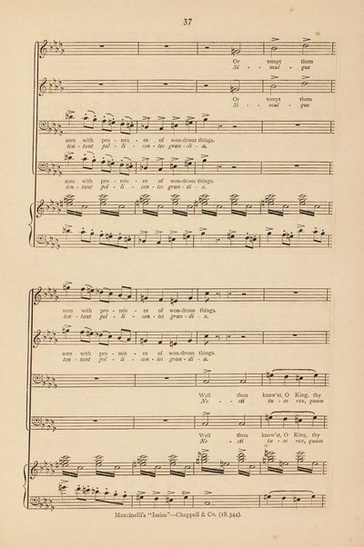 Isaias : a sacred cantata / words by Giuseppe Albini ; translated and adapted by Joseph Bennett ; music by Luigi Mancinelli