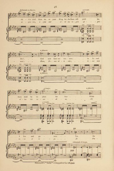 Isaias : a sacred cantata / words by Giuseppe Albini ; translated and adapted by Joseph Bennett ; music by Luigi Mancinelli