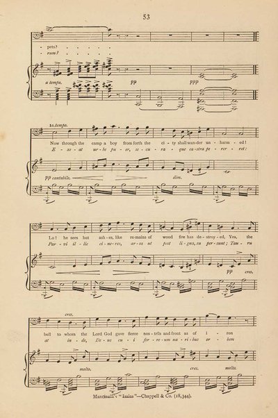 Isaias : a sacred cantata / words by Giuseppe Albini ; translated and adapted by Joseph Bennett ; music by Luigi Mancinelli