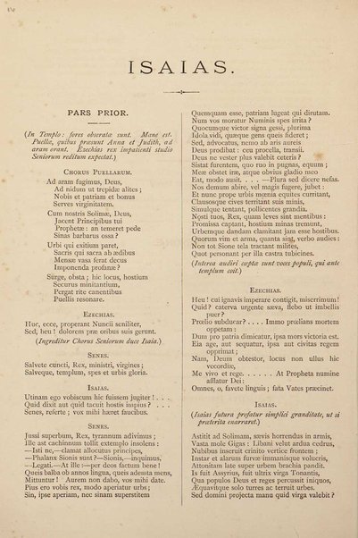 Isaias : a sacred cantata / words by Giuseppe Albini ; translated and adapted by Joseph Bennett ; music by Luigi Mancinelli