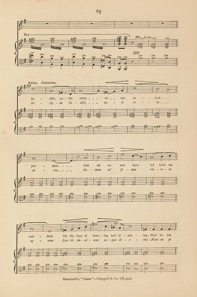 Isaias : a sacred cantata / words by Giuseppe Albini ; translated and adapted by Joseph Bennett ; music by Luigi Mancinelli
