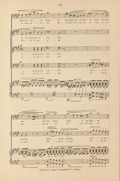 Isaias : a sacred cantata / words by Giuseppe Albini ; translated and adapted by Joseph Bennett ; music by Luigi Mancinelli