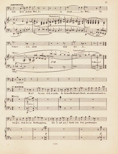 Parsifal : ein Bühnenweihfestspiel / von Richard Wagner ; vom Orchester für das Klavier übertragen von Joseph Rubinstein