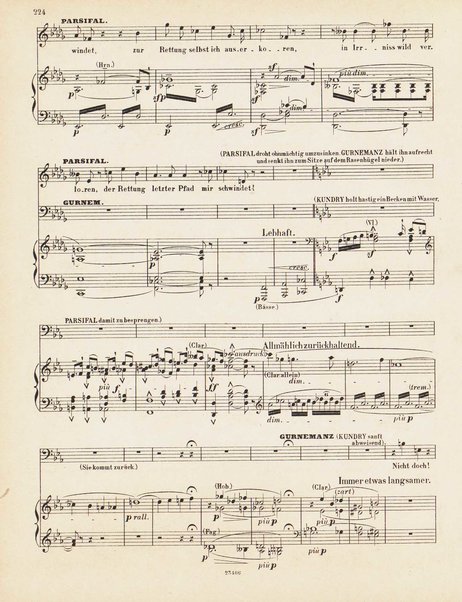 Parsifal : ein Bühnenweihfestspiel / von Richard Wagner ; vom Orchester für das Klavier übertragen von Joseph Rubinstein