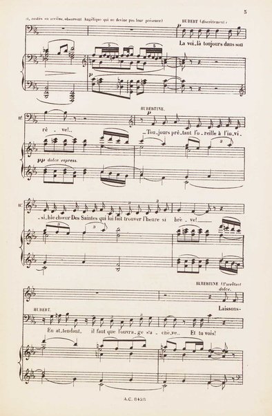 Le rêve : drame lyrique en quatre actes et 8 tableaux, d'apres le roman d'Emile Zola / poème de Louis Gallet ; musique de Alfred Bruneau ; partition chant et piano transcrite par l'auteur