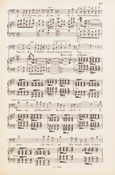 Le rêve : drame lyrique en quatre actes et 8 tableaux, d'apres le roman d'Emile Zola / poème de Louis Gallet ; musique de Alfred Bruneau ; partition chant et piano transcrite par l'auteur