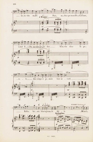 Le rêve : drame lyrique en quatre actes et 8 tableaux, d'apres le roman d'Emile Zola / poème de Louis Gallet ; musique de Alfred Bruneau ; partition chant et piano transcrite par l'auteur