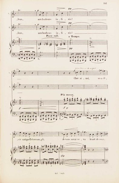 Le rêve : drame lyrique en quatre actes et 8 tableaux, d'apres le roman d'Emile Zola / poème de Louis Gallet ; musique de Alfred Bruneau ; partition chant et piano transcrite par l'auteur