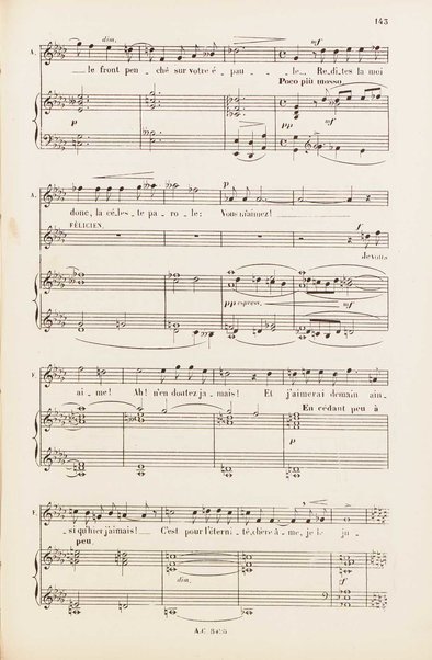 Le rêve : drame lyrique en quatre actes et 8 tableaux, d'apres le roman d'Emile Zola / poème de Louis Gallet ; musique de Alfred Bruneau ; partition chant et piano transcrite par l'auteur