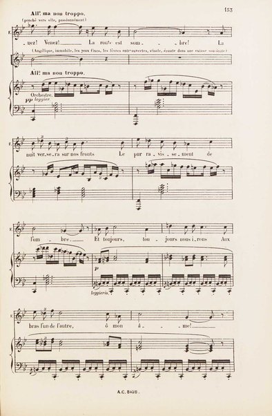 Le rêve : drame lyrique en quatre actes et 8 tableaux, d'apres le roman d'Emile Zola / poème de Louis Gallet ; musique de Alfred Bruneau ; partition chant et piano transcrite par l'auteur
