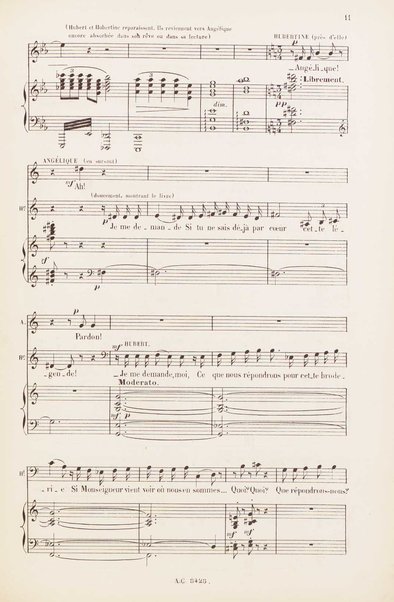 Le rêve : drame lyrique en quatre actes et 8 tableaux, d'apres le roman d'Emile Zola / poème de Louis Gallet ; musique de Alfred Bruneau ; partition chant et piano transcrite par l'auteur