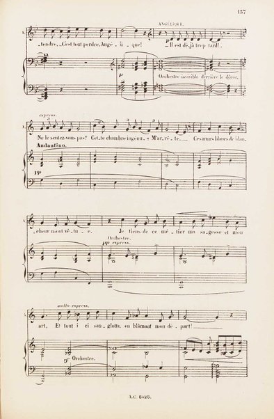 Le rêve : drame lyrique en quatre actes et 8 tableaux, d'apres le roman d'Emile Zola / poème de Louis Gallet ; musique de Alfred Bruneau ; partition chant et piano transcrite par l'auteur