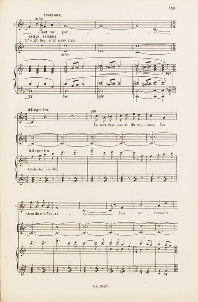 Le rêve : drame lyrique en quatre actes et 8 tableaux, d'apres le roman d'Emile Zola / poème de Louis Gallet ; musique de Alfred Bruneau ; partition chant et piano transcrite par l'auteur