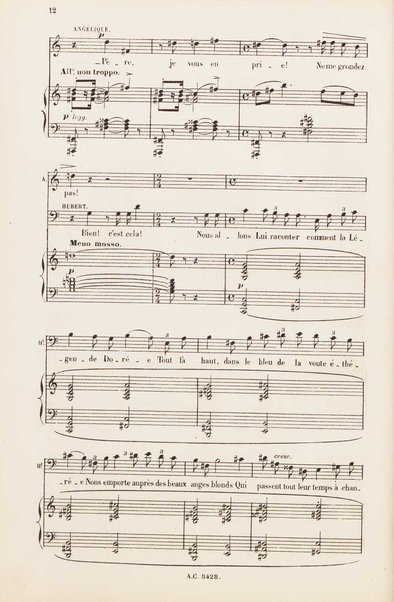 Le rêve : drame lyrique en quatre actes et 8 tableaux, d'apres le roman d'Emile Zola / poème de Louis Gallet ; musique de Alfred Bruneau ; partition chant et piano transcrite par l'auteur