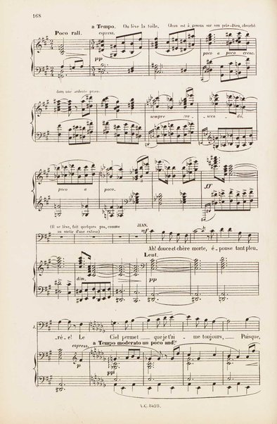 Le rêve : drame lyrique en quatre actes et 8 tableaux, d'apres le roman d'Emile Zola / poème de Louis Gallet ; musique de Alfred Bruneau ; partition chant et piano transcrite par l'auteur