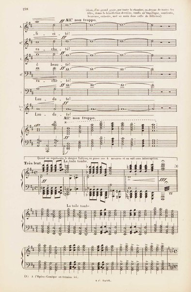 Le rêve : drame lyrique en quatre actes et 8 tableaux, d'apres le roman d'Emile Zola / poème de Louis Gallet ; musique de Alfred Bruneau ; partition chant et piano transcrite par l'auteur