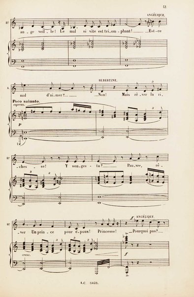 Le rêve : drame lyrique en quatre actes et 8 tableaux, d'apres le roman d'Emile Zola / poème de Louis Gallet ; musique de Alfred Bruneau ; partition chant et piano transcrite par l'auteur