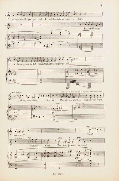 Le rêve : drame lyrique en quatre actes et 8 tableaux, d'apres le roman d'Emile Zola / poème de Louis Gallet ; musique de Alfred Bruneau ; partition chant et piano transcrite par l'auteur