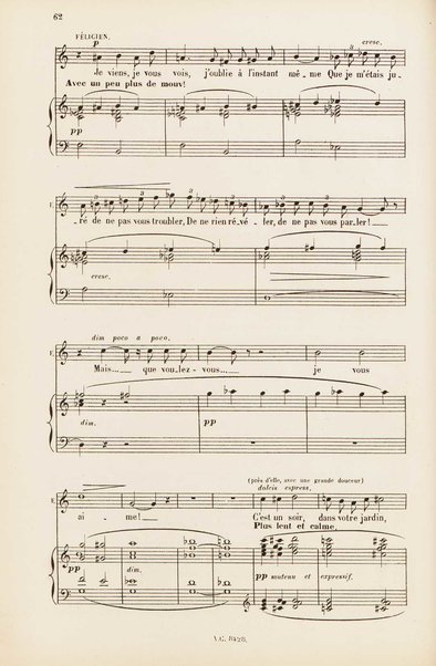 Le rêve : drame lyrique en quatre actes et 8 tableaux, d'apres le roman d'Emile Zola / poème de Louis Gallet ; musique de Alfred Bruneau ; partition chant et piano transcrite par l'auteur