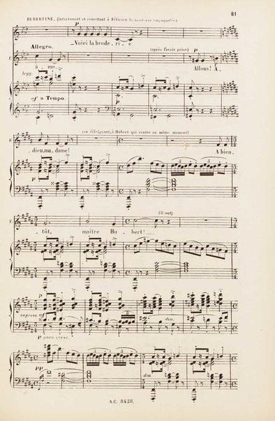 Le rêve : drame lyrique en quatre actes et 8 tableaux, d'apres le roman d'Emile Zola / poème de Louis Gallet ; musique de Alfred Bruneau ; partition chant et piano transcrite par l'auteur