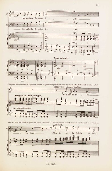 Le rêve : drame lyrique en quatre actes et 8 tableaux, d'apres le roman d'Emile Zola / poème de Louis Gallet ; musique de Alfred Bruneau ; partition chant et piano transcrite par l'auteur