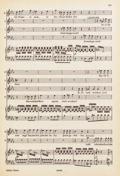 Fidelio : grosse Oper in zwei Aufzugen / von L. van Beethoven ; Klavierauszug herausgegeben von Kurt Soldan