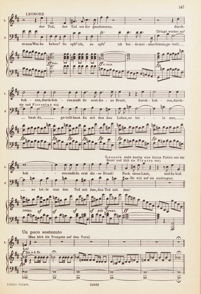 Fidelio : grosse Oper in zwei Aufzugen / von L. van Beethoven ; Klavierauszug herausgegeben von Kurt Soldan