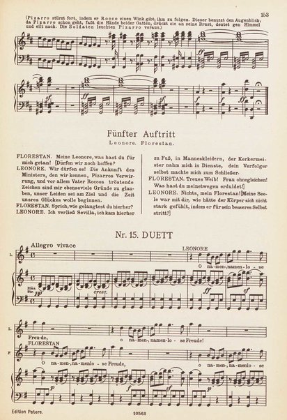 Fidelio : grosse Oper in zwei Aufzugen / von L. van Beethoven ; Klavierauszug herausgegeben von Kurt Soldan