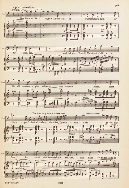 Fidelio : grosse Oper in zwei Aufzugen / von L. van Beethoven ; Klavierauszug herausgegeben von Kurt Soldan