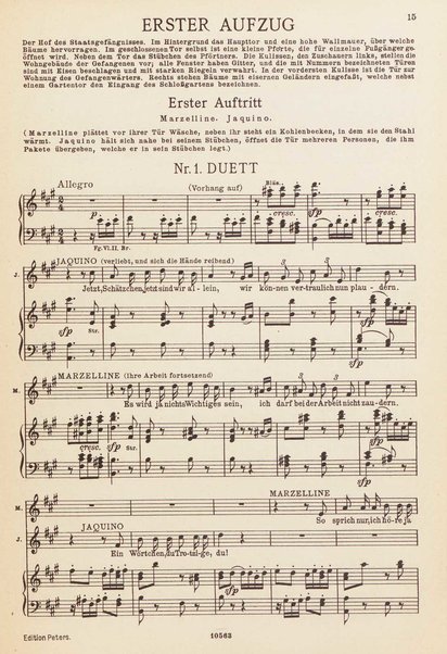 Fidelio : grosse Oper in zwei Aufzugen / von L. van Beethoven ; Klavierauszug herausgegeben von Kurt Soldan