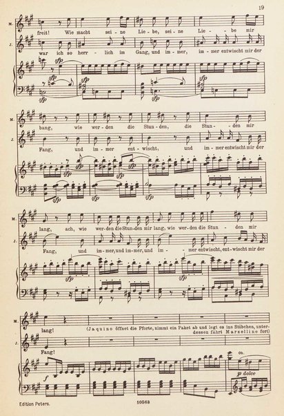 Fidelio : grosse Oper in zwei Aufzugen / von L. van Beethoven ; Klavierauszug herausgegeben von Kurt Soldan