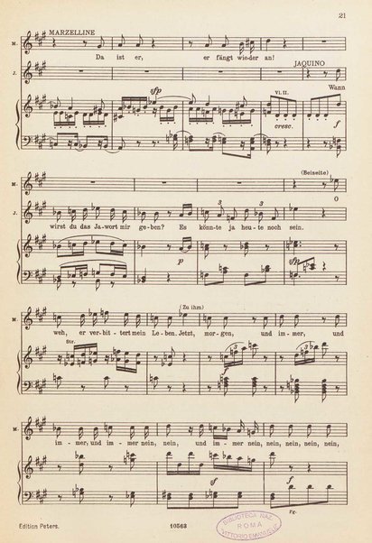 Fidelio : grosse Oper in zwei Aufzugen / von L. van Beethoven ; Klavierauszug herausgegeben von Kurt Soldan